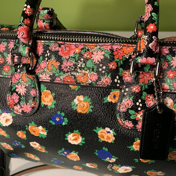 Coach Mini-Bennett Floral handbag - Picture 2 of 12